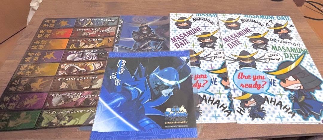 戦国BASARA 伊達政宗 クリアファイル シール セット GXYAZWOZ 戦国